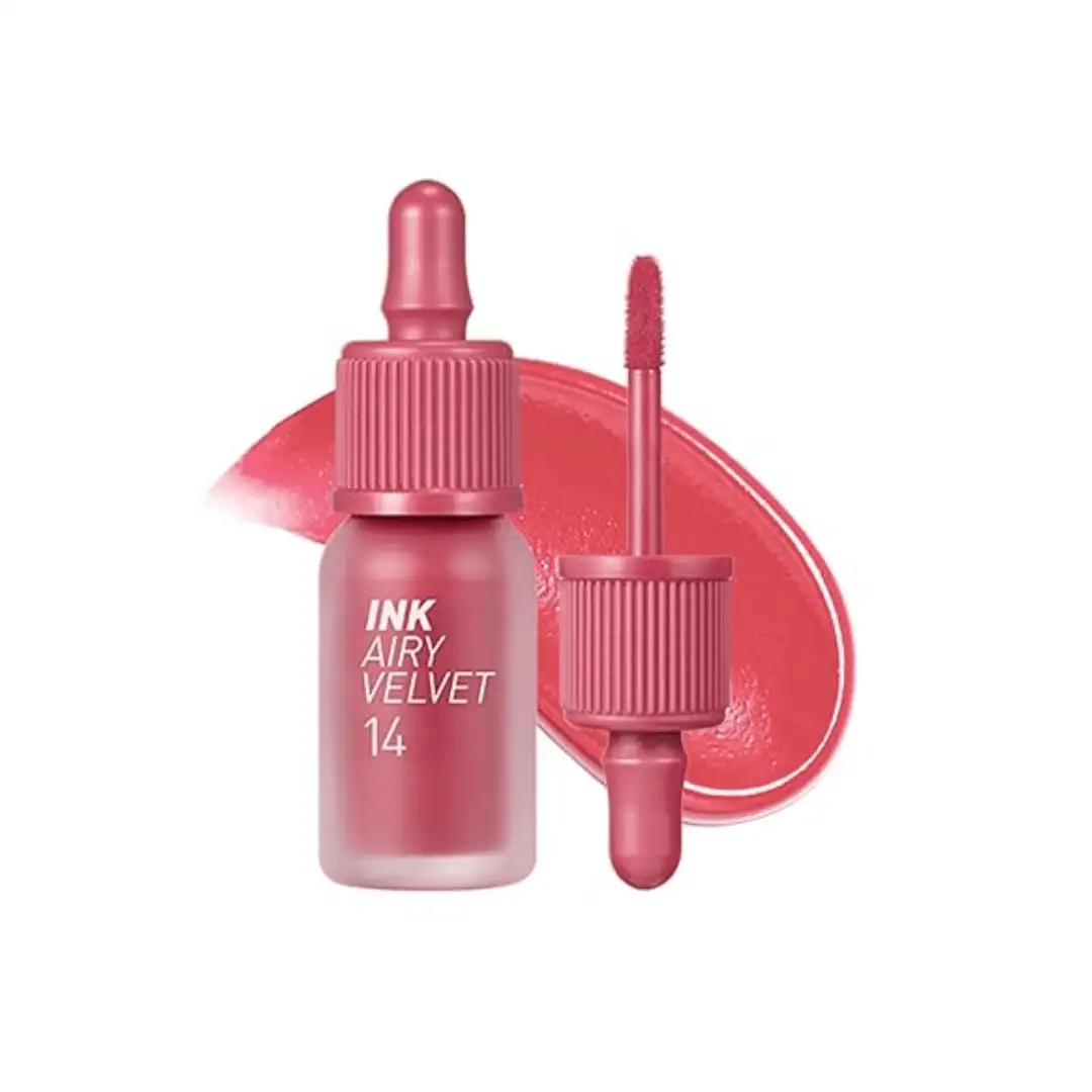 Peripera Ink Airy Velvet AD #14 Rosy Pink 4 g - tint do ust chłodny róż