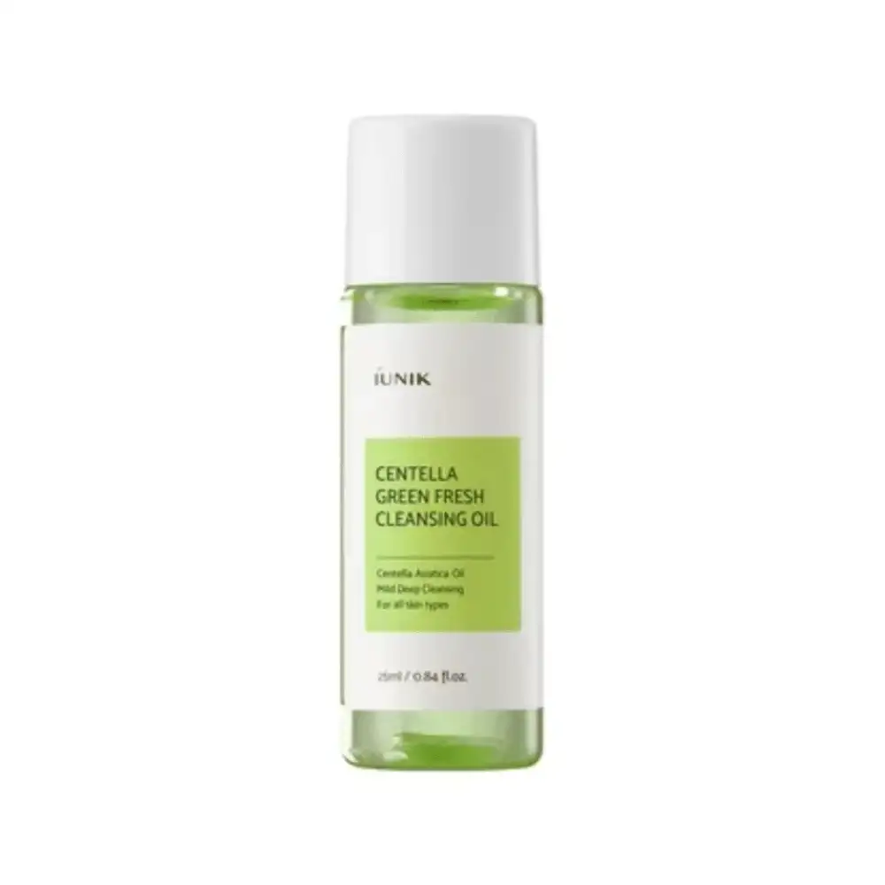 iUNIK Centella Green Fresh Cleansing Oil 25 ml mini - olejek do demakijażu