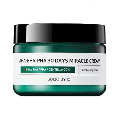 SOME BY MI AHA.BHA.PHA 30 Days Miracle Cream 60 ml - Krem z kwasami