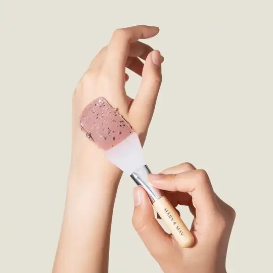 Mar&May Silicone Brush 1 szt. - Silikonowy pędzelek do nakładania masek do twarzy — 2