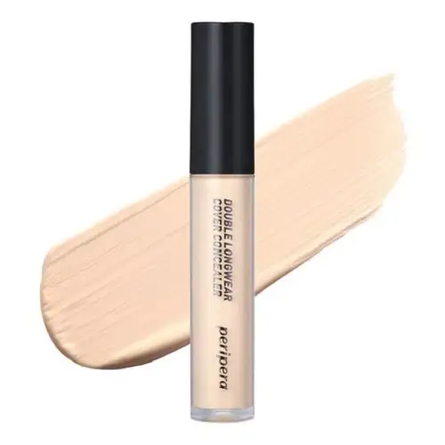 Peripera Double Longwear Cover Concealer No 01 Pure Ivory 5.5 g - Korektor długotrwale kryjący