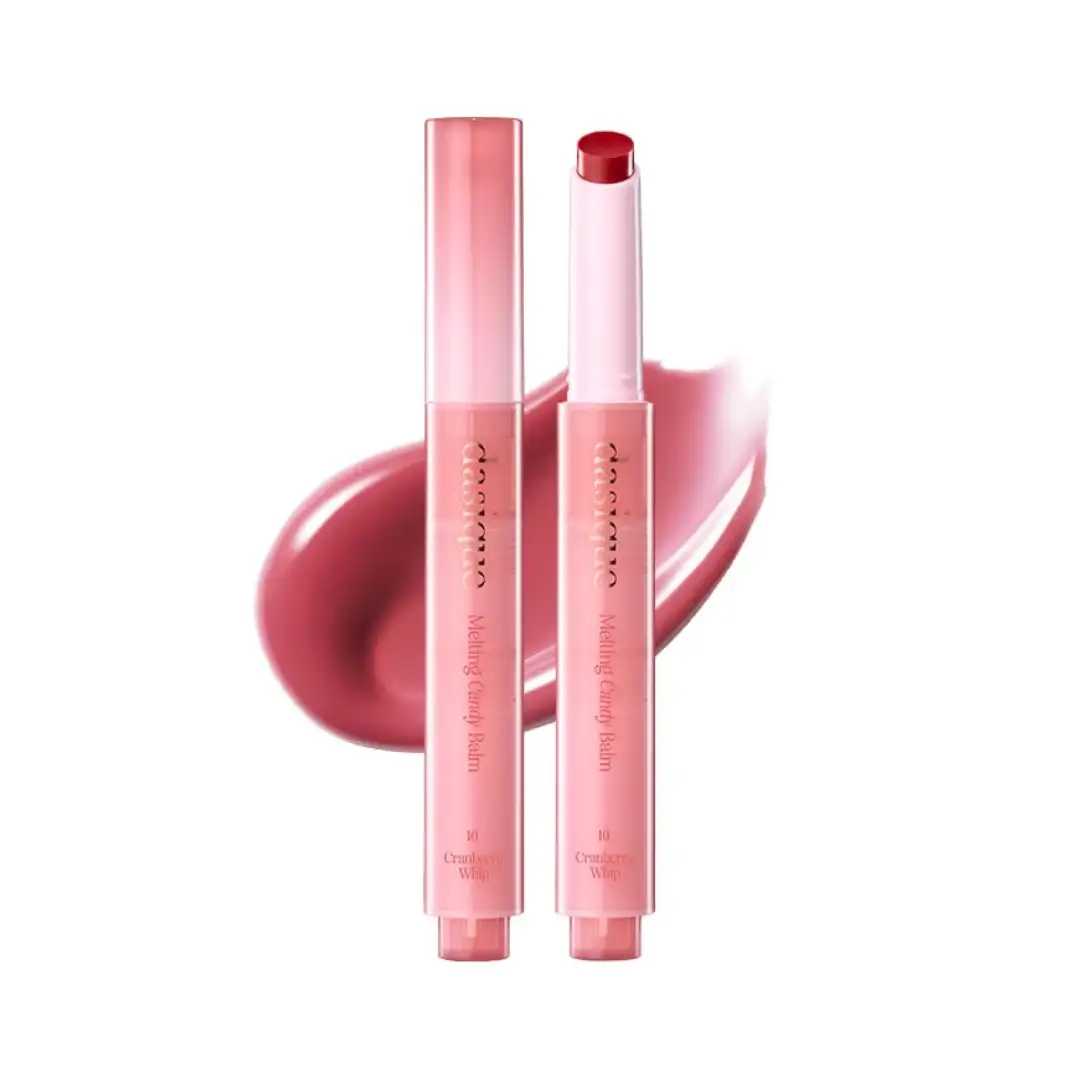 Dasique Melting Candy Balm #10 Cranberry Whip 1.5 g - żurawinowo różowy balsam do ust
