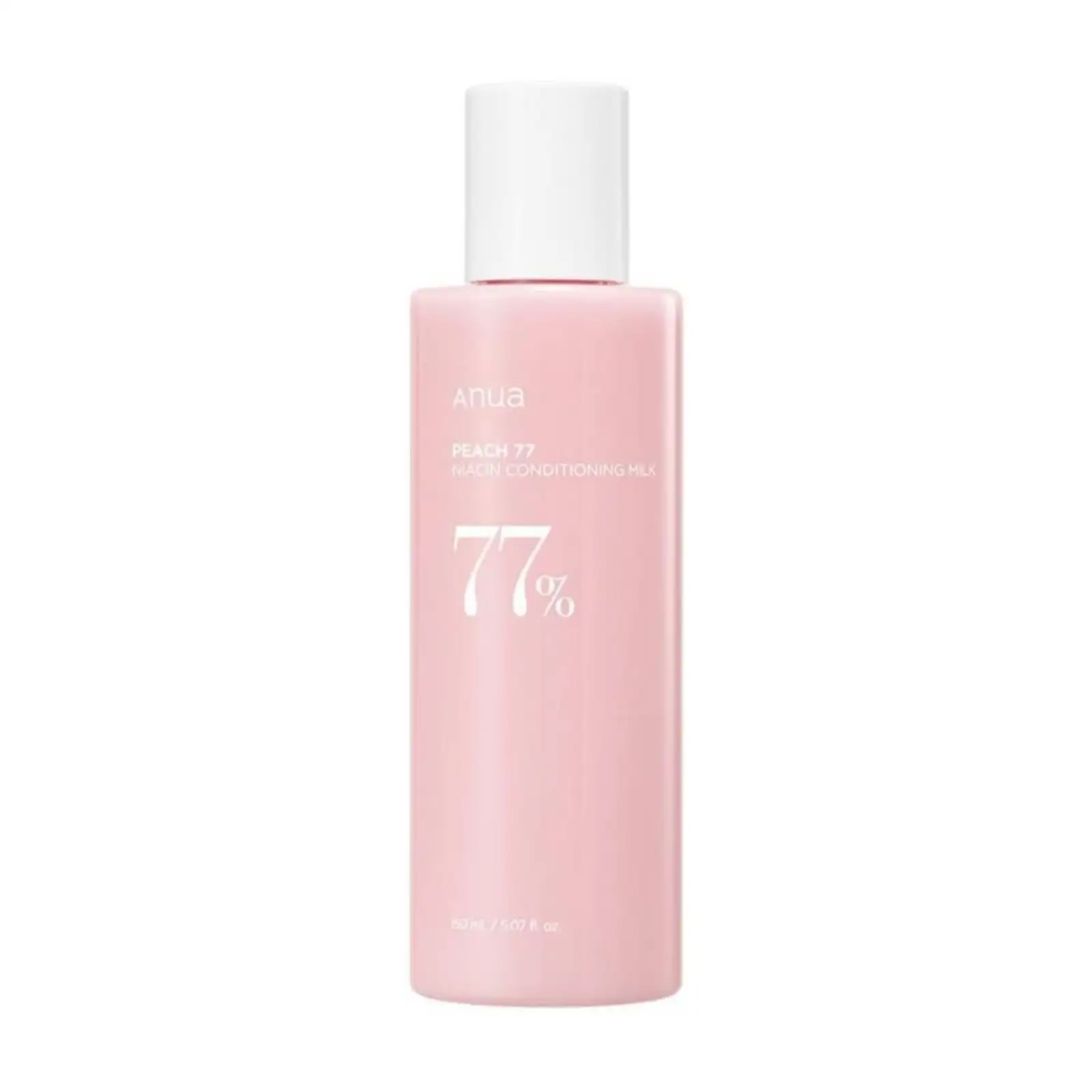ANUA PEACH 77 NIACIN CONDITIONING MILK 150 ml - Mleczko do twarzy o działaniu wzmacniającym — 2