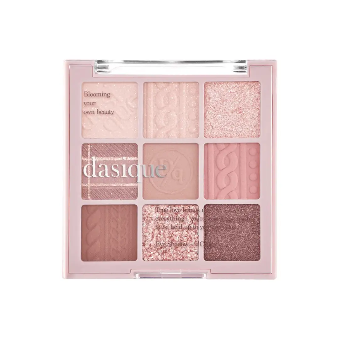 Dasique Shadow Palette #16 Violet Knit 8.7 g - paleta fioletowo-brązowych cieni do powiek