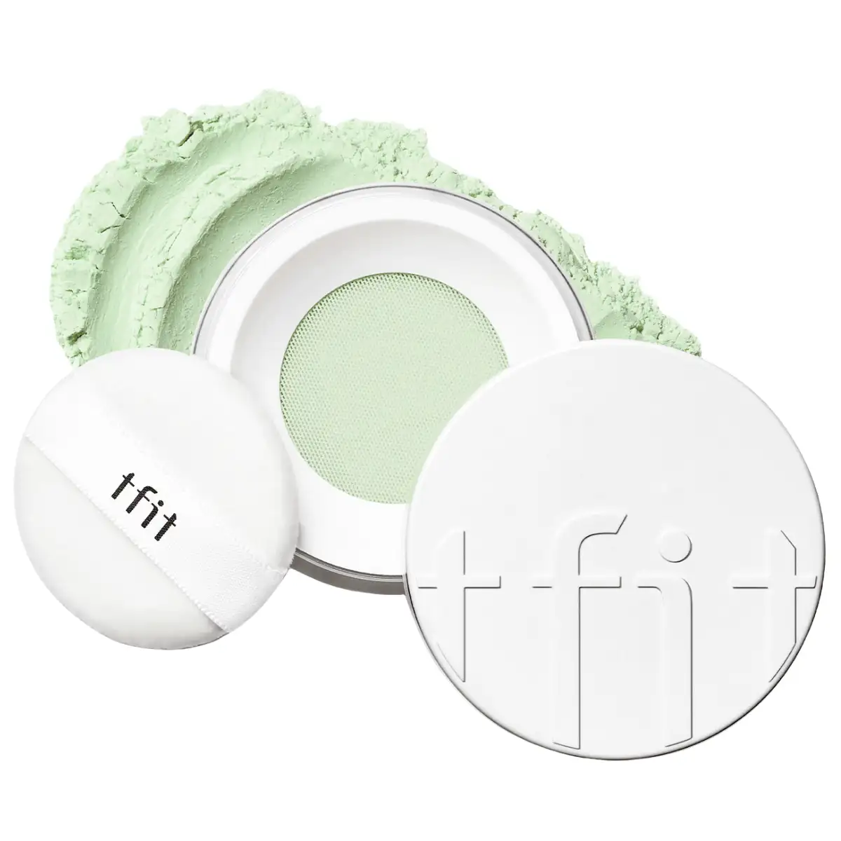 TFIT - TRANSLUCENT SET FINISHING POWDER 03 GREEN, 7G puder transparentny