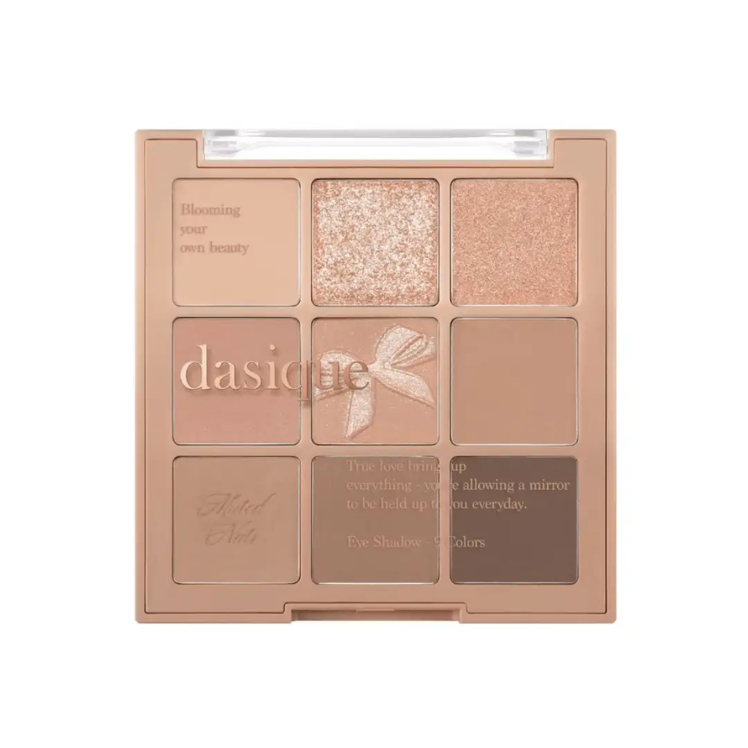 Dasique Shadow Palette #24 Muted Nuts 7.5 g - paleta nude cieni do powiek