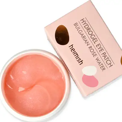 Heimish Hydrogel Eye Patch Bulgarian Rose Water 60 pcs – Hydrożelowe płatki pod oczy z wodą różaną — 2