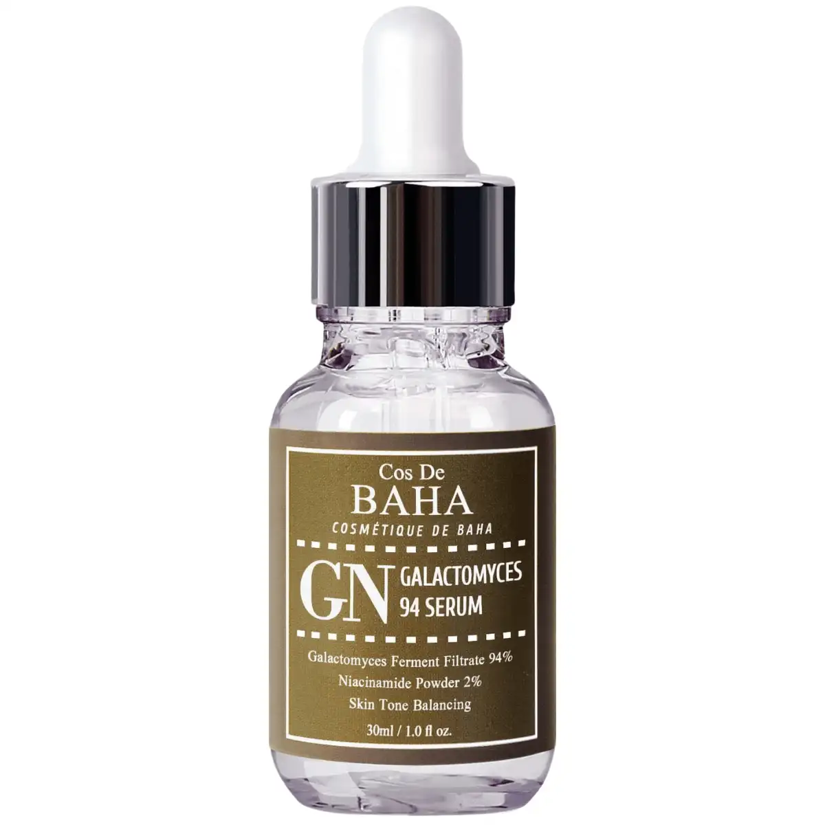 COS DE BAHA - GN Galactomyces 94 Serum, 30ml serum rozjaśniająco-nawilżające