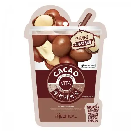 MEDIHEAL Cacao VITA Mask 20 ml - Maska nawilżająca