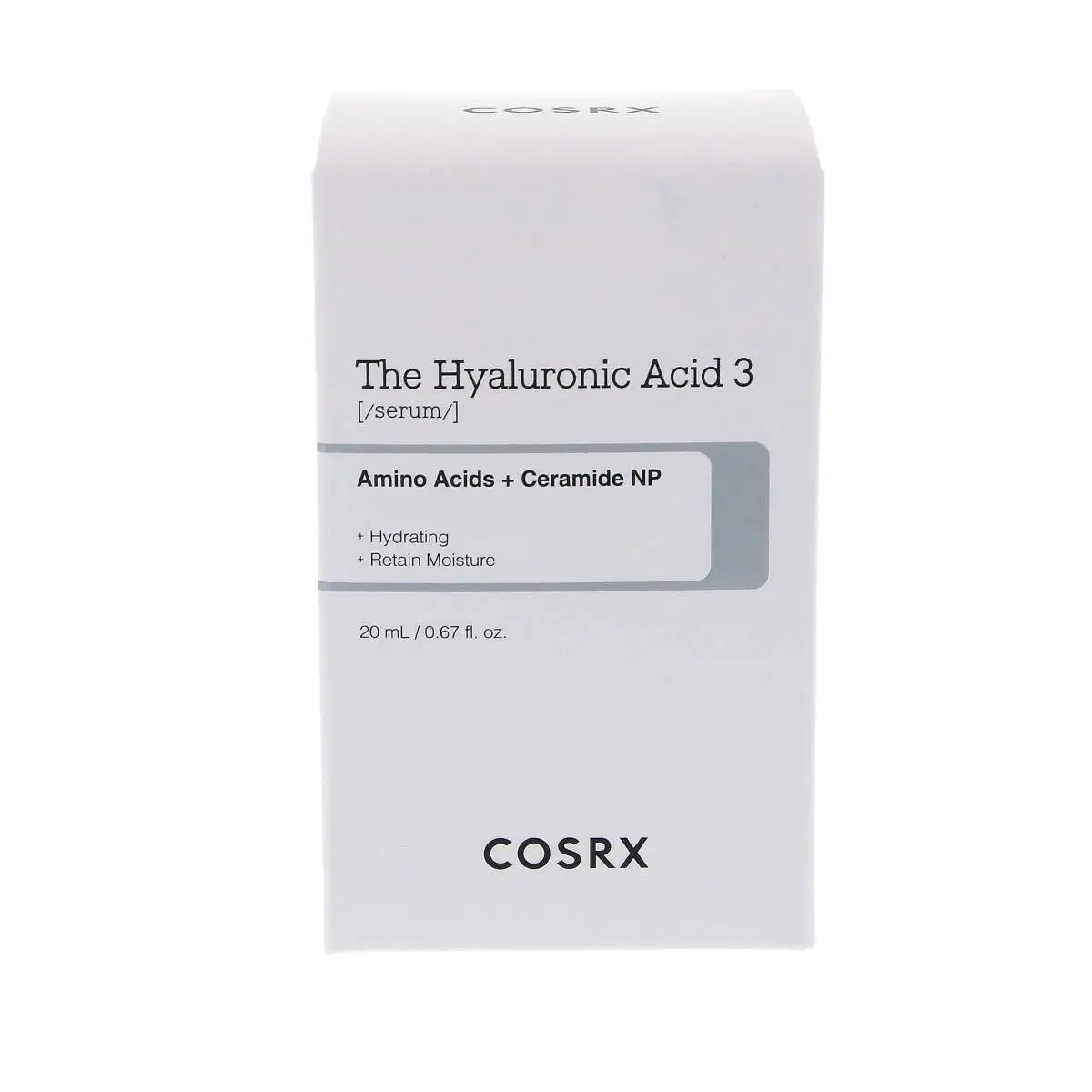 COSRX The Hyaluronic Acid 3 Serum 20 g - Serum do twarzy o działaniu nawilżającym i ujędniającym — 5