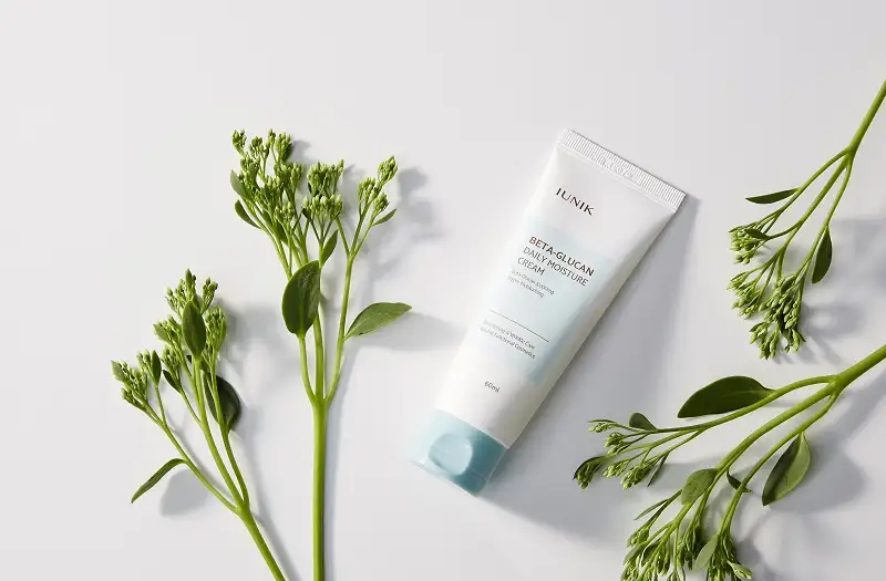 iUNIK Beta-Glucan Daily Moisture Cream, 60 ml - Nawilżający krem do twarzy — 4