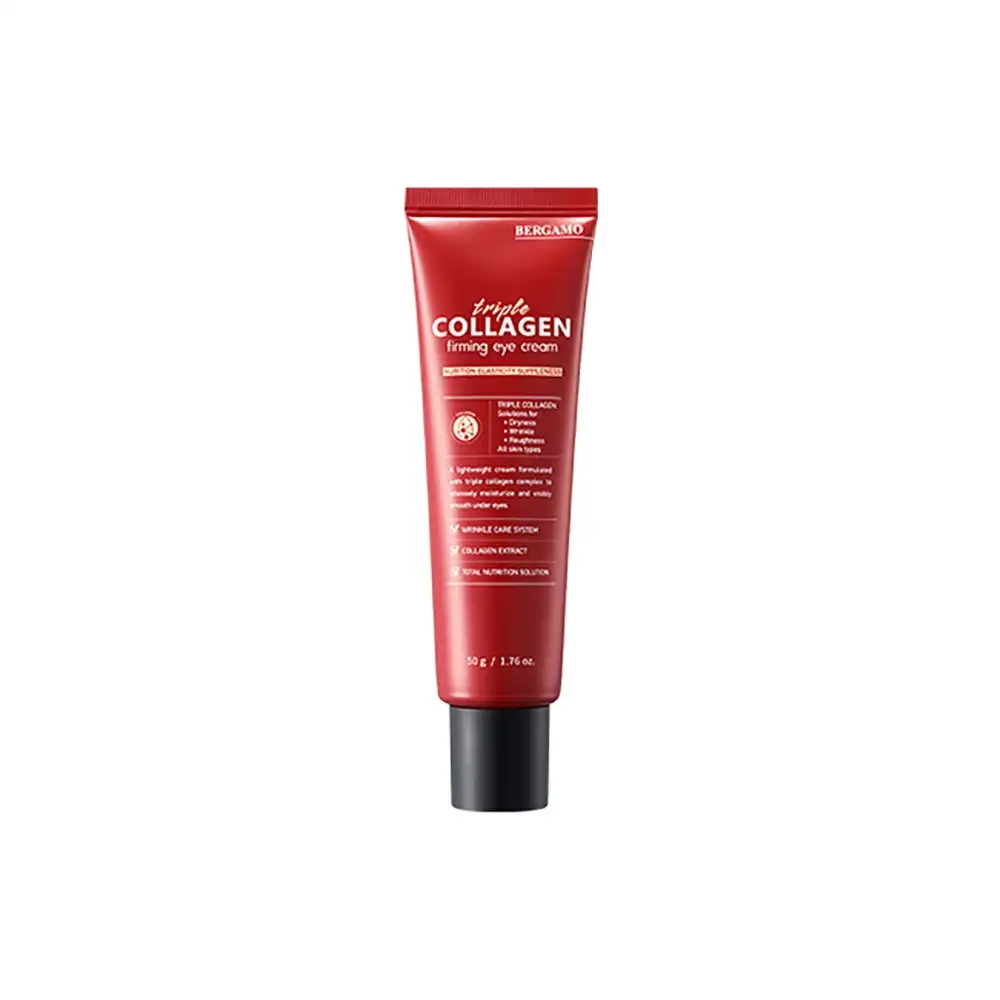 BERGAMO Triple Collagen Firming Eye Cream 50 g - Przeciwzmarszczkowy krem pod oczy