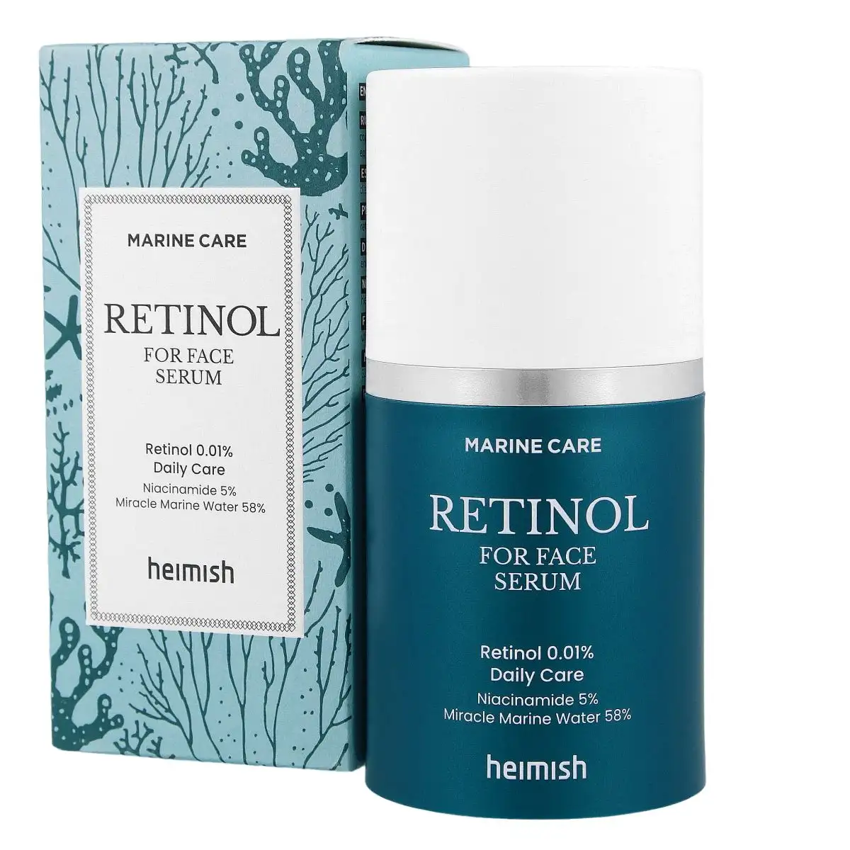 Heimish Marine Care Retinol For Face Serum 50 ml - Ujędrniające serum z retinolem do twarzy — 2