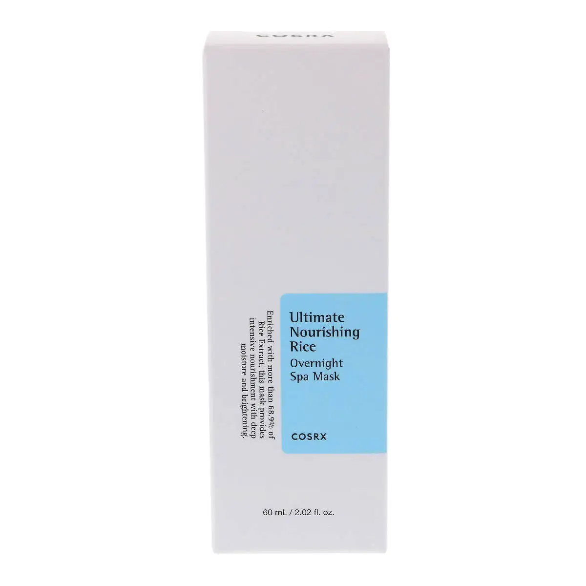 COSRX Ultimate Nourishing Rice Overnight Spa Mask 60 ml - Nocna maseczka do twarzy o działaniu rozjaśniającym — 3