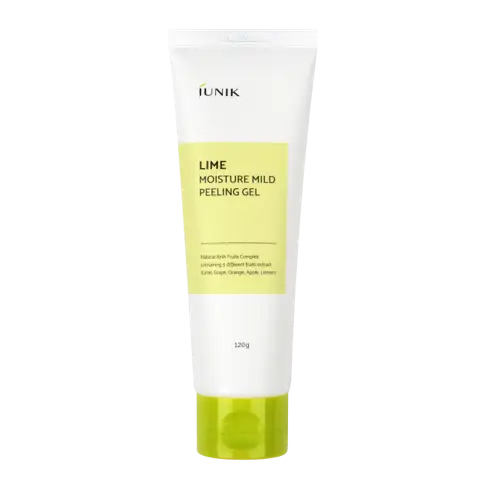 iUNIK Lime Moisture Mild Peeling Gel 90 ml - Peeling enzymatyczny do twarzy