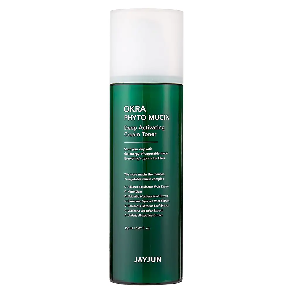 JAYJUN Okra Phyto Mucin Deep Activating Cream Toner 150 ml - Tonik-krem do twarzy