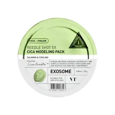VT Cosmetics Reedle Shot EX Cica Modeling Pack, 25 g - Modelująca maska algowa z wąkrotą azjatycką