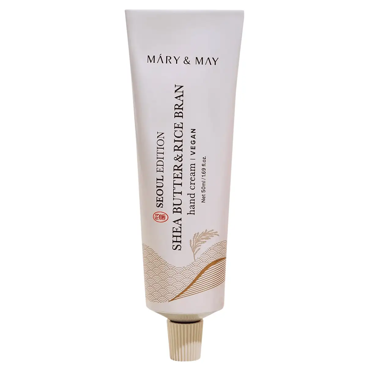 Mary&May Shea Butter & Rice Bran Hand Cream 50 ml - bezzapachowy krem do rąk