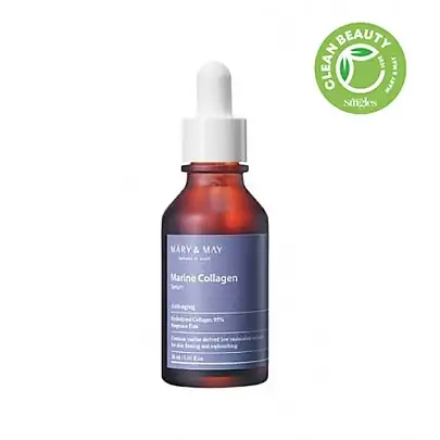 Mary&May Marine Collagen Serum, 30 ml - Nawilżająco-ujędrniające serum do twarzy — 2