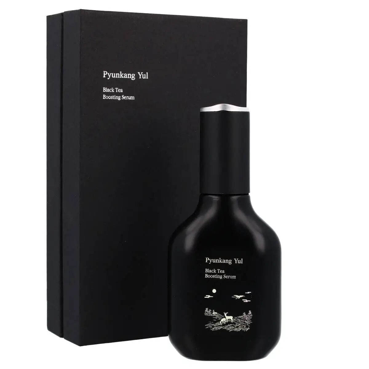 Pyunkang Yul Black Tea Boosting Serum 45 ml - Regenerujące serum do twarzy — 3