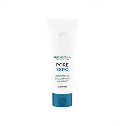 Be The Skin BHA+ PORE ZERO 30 SECOND EXFOLIATOR 100 g - Delikatnie złuszczający peeling do twarzy