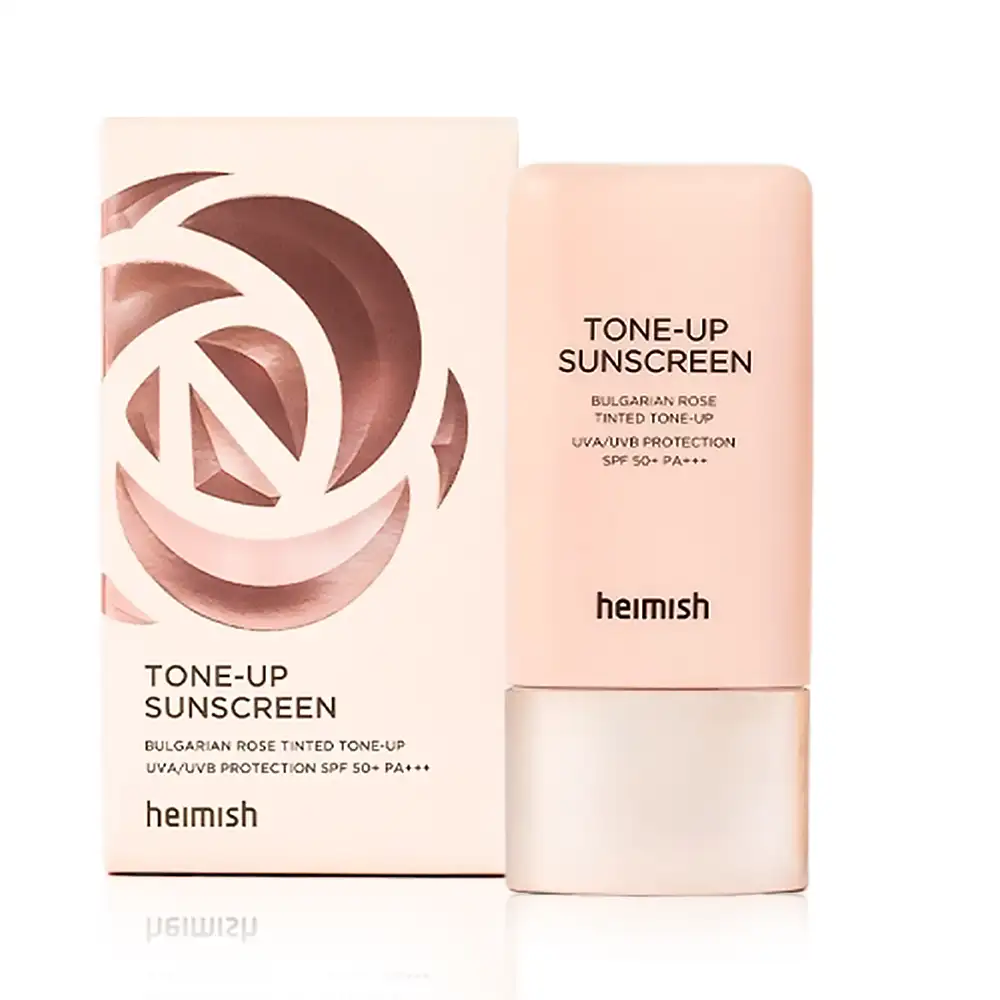 Heimish Bulgarian Rose Tone-up Sunscreen SPF50+ PA+++ 30 ml - Krem z filtrem z różą bułgarską