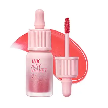 Peripera Ink Airy Velvet 024 Heavenly Peach 4 g - Długotrwała pomadka w płynie