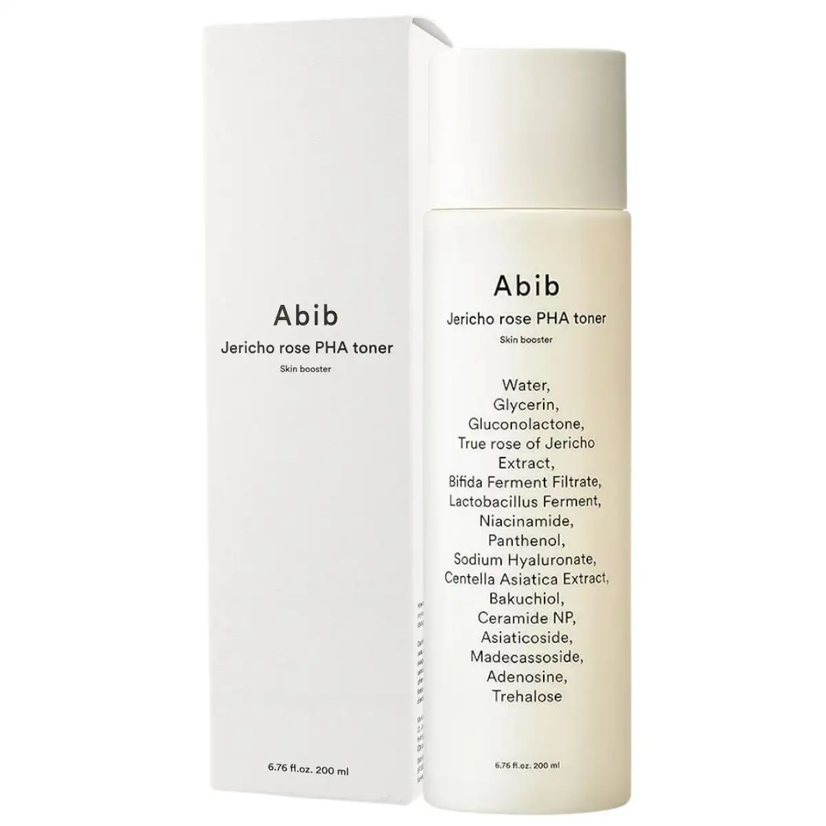 Abib Jericho rose PHA toner skin booster 200 ml - nawilżający tonik do twarzy