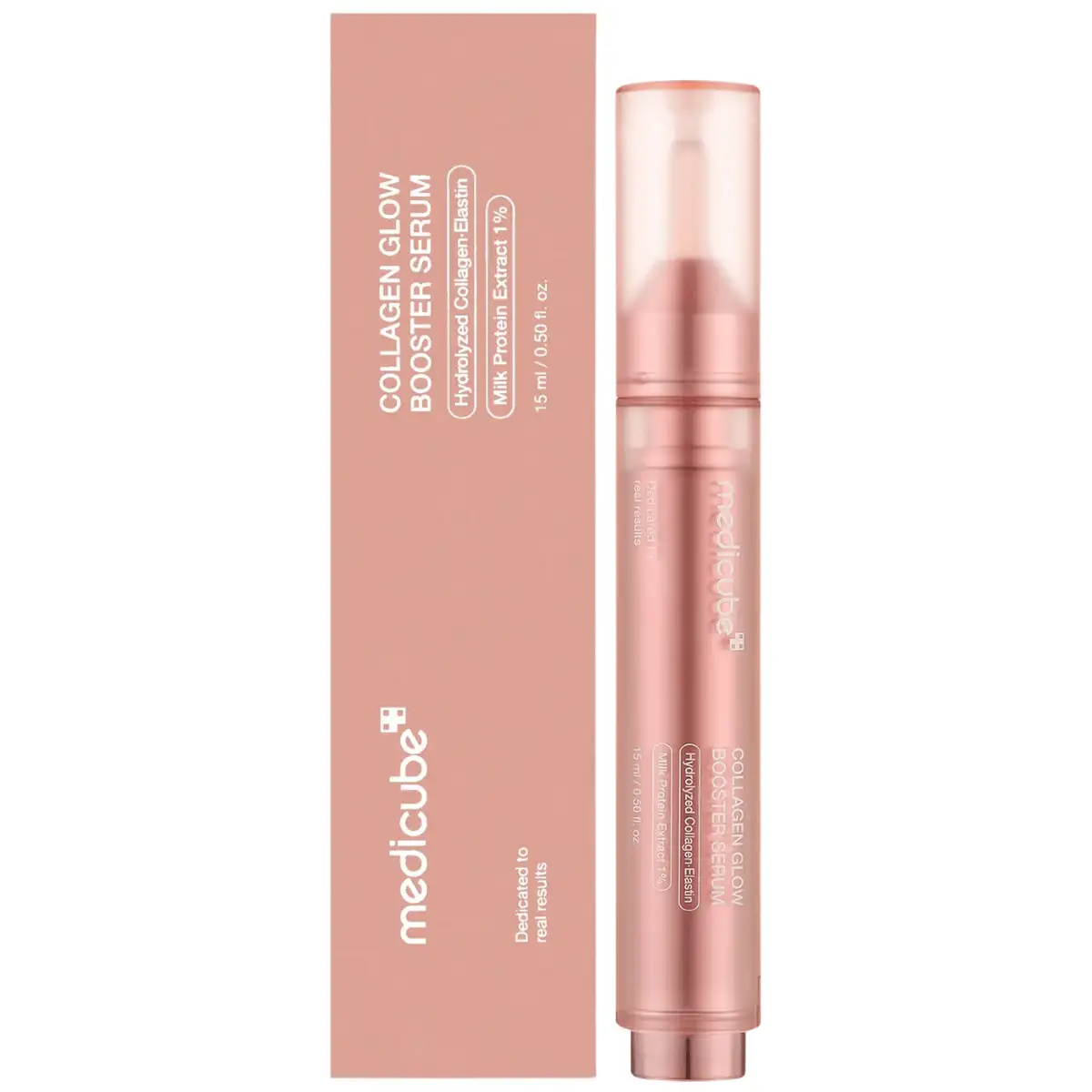 Medicube COLLAGEN GLOW BOOSTER SERUM 15 ml - mleczne serum do twarzy