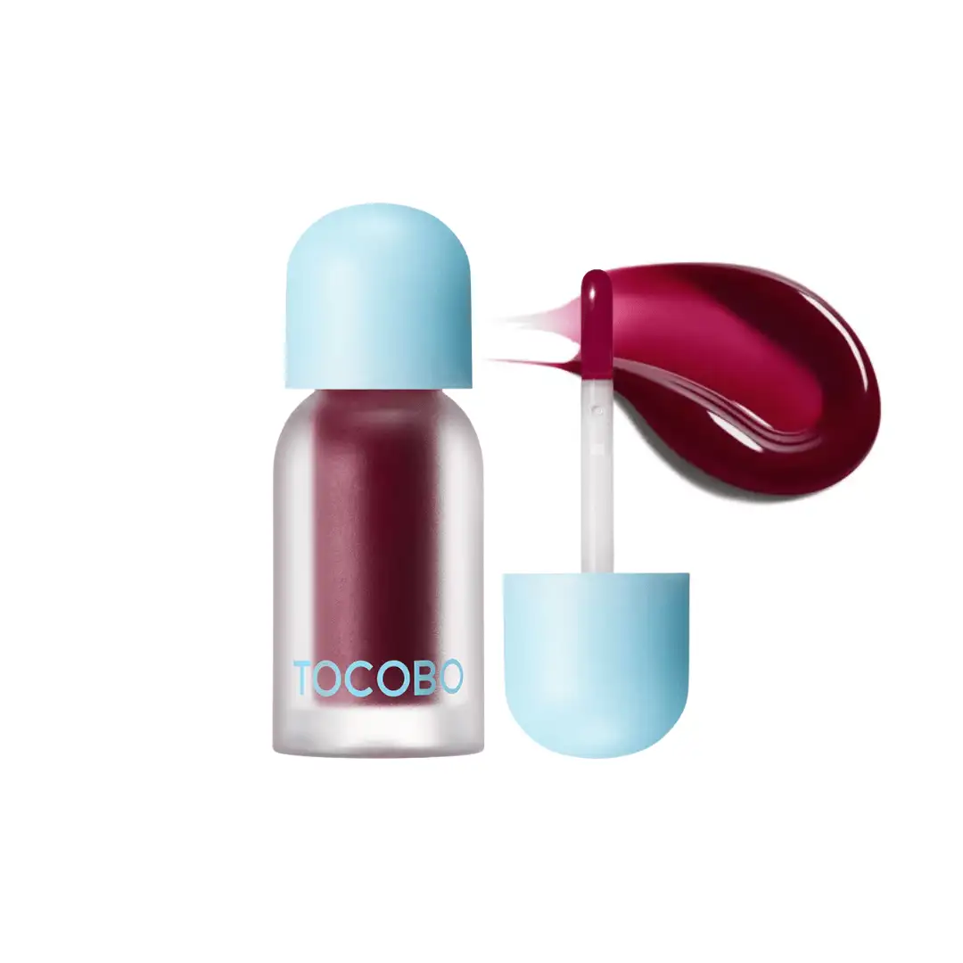TOCOBO Juicy Berry Plumping Lip Oil 07 Plum Jam 4 g - śliwkowy odżywczy olejek do ust