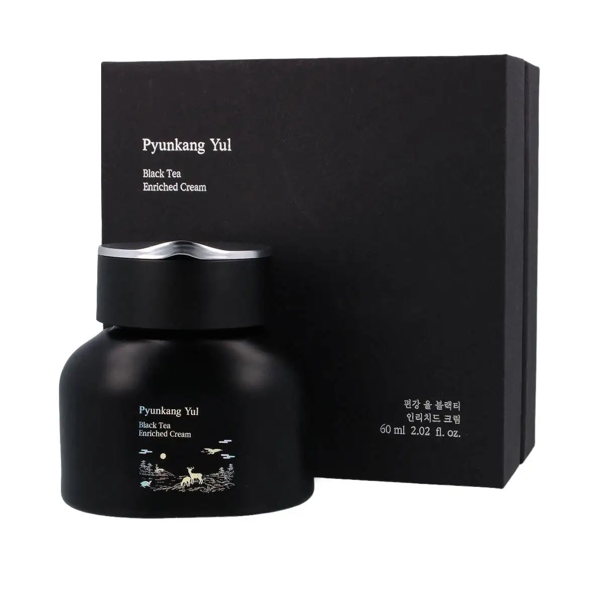 Pyunkang Yul Black Tea Enriched Cream 60 ml - Nawilżający i odżywczy krem — 3