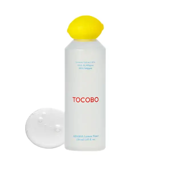 TOCOBO AHA BHA LEMON TONER 150 ml - Toner o działaniu złuszczającym — 2
