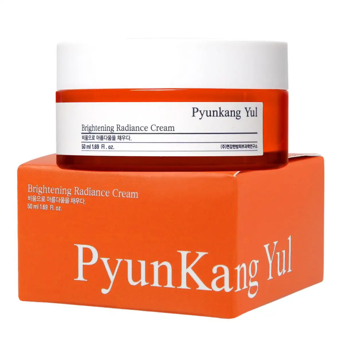 Pyunkang Yul Brightening Radiance Cream 50 ml - rozświetlający krem do twarzy