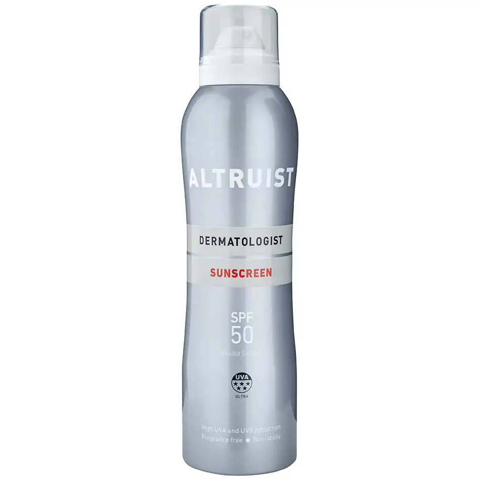ALTRUIST Invisible Sunspray SPF 50 200 ml - Niewidoczny spray przeciwsłoneczny