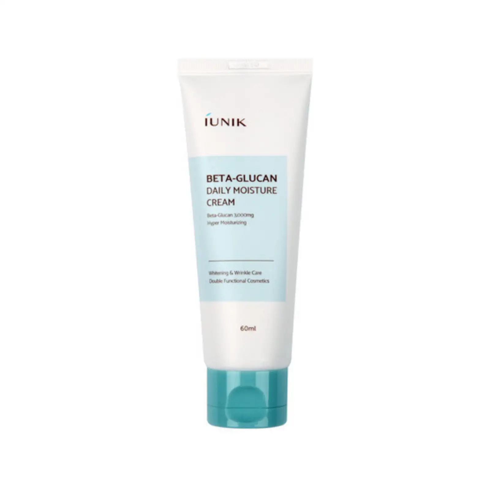 iUNIK Beta-Glucan Daily Moisture Cream, 60 ml - Nawilżający krem do twarzy
