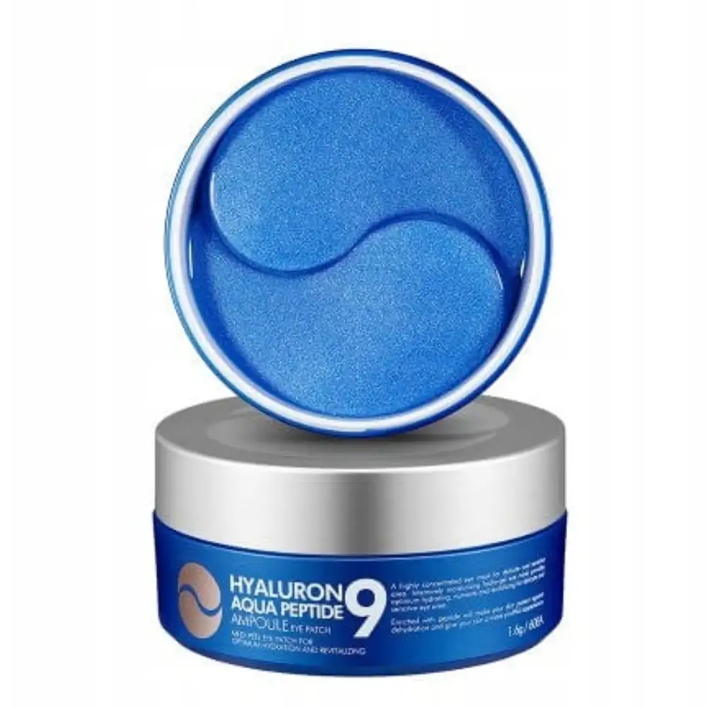 MEDI-PEEL Hyaluron Aqua Peptide 9 Ampoule Eye Patch 60 szt - wygładzające hydrożelowe płatki pod oczy
