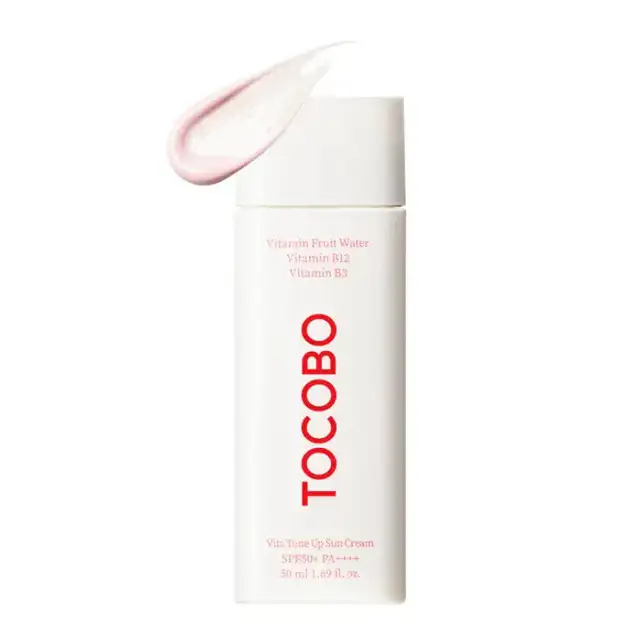 TOCOBO VITA TONE UP SUN CREAM SPF50+ PA++++, 50 ml - Krem przeciwsłoneczny