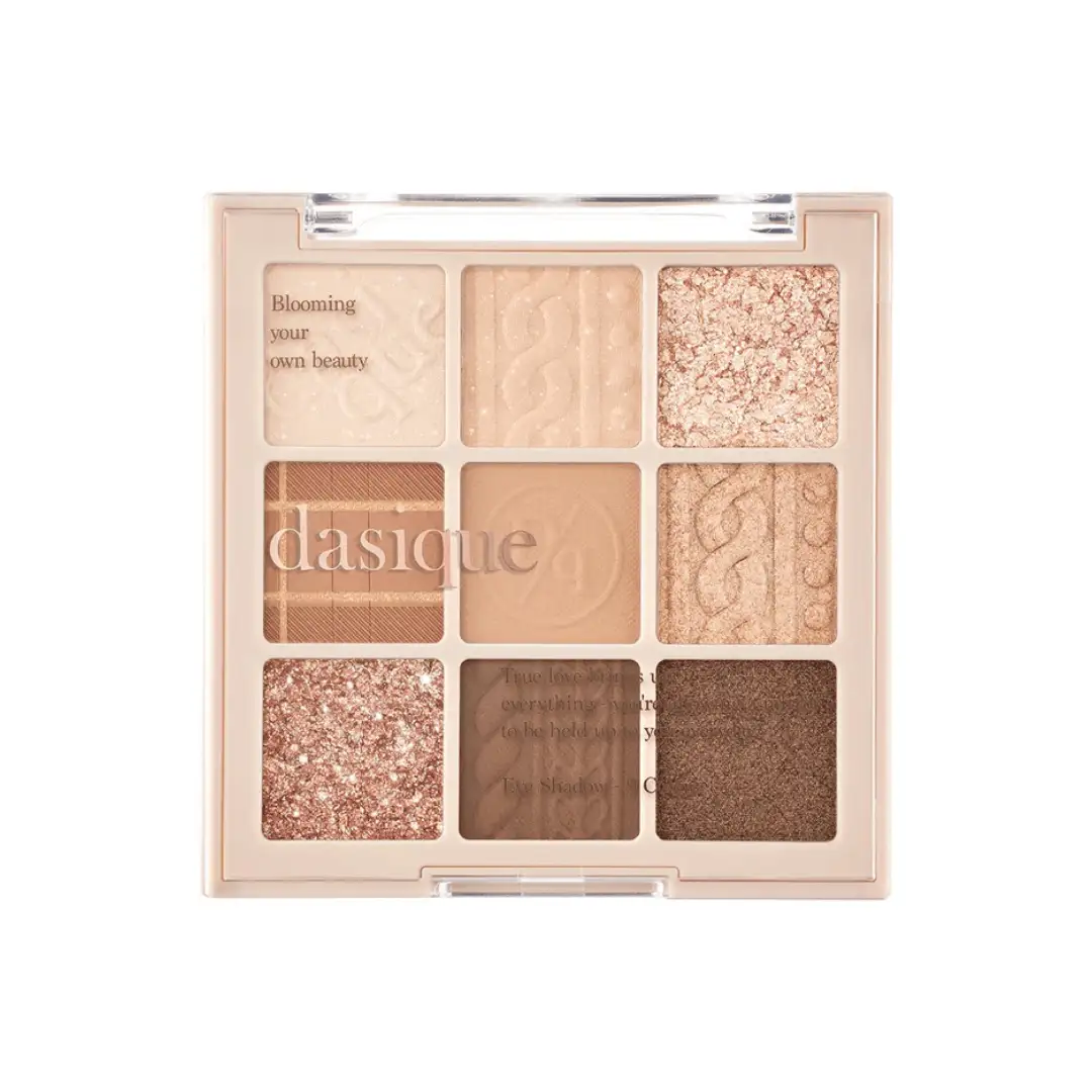 Dasique Shadow Palette #15 Beige Knit 8.7 g - paleta beżowo-brązowych cieni do powiek