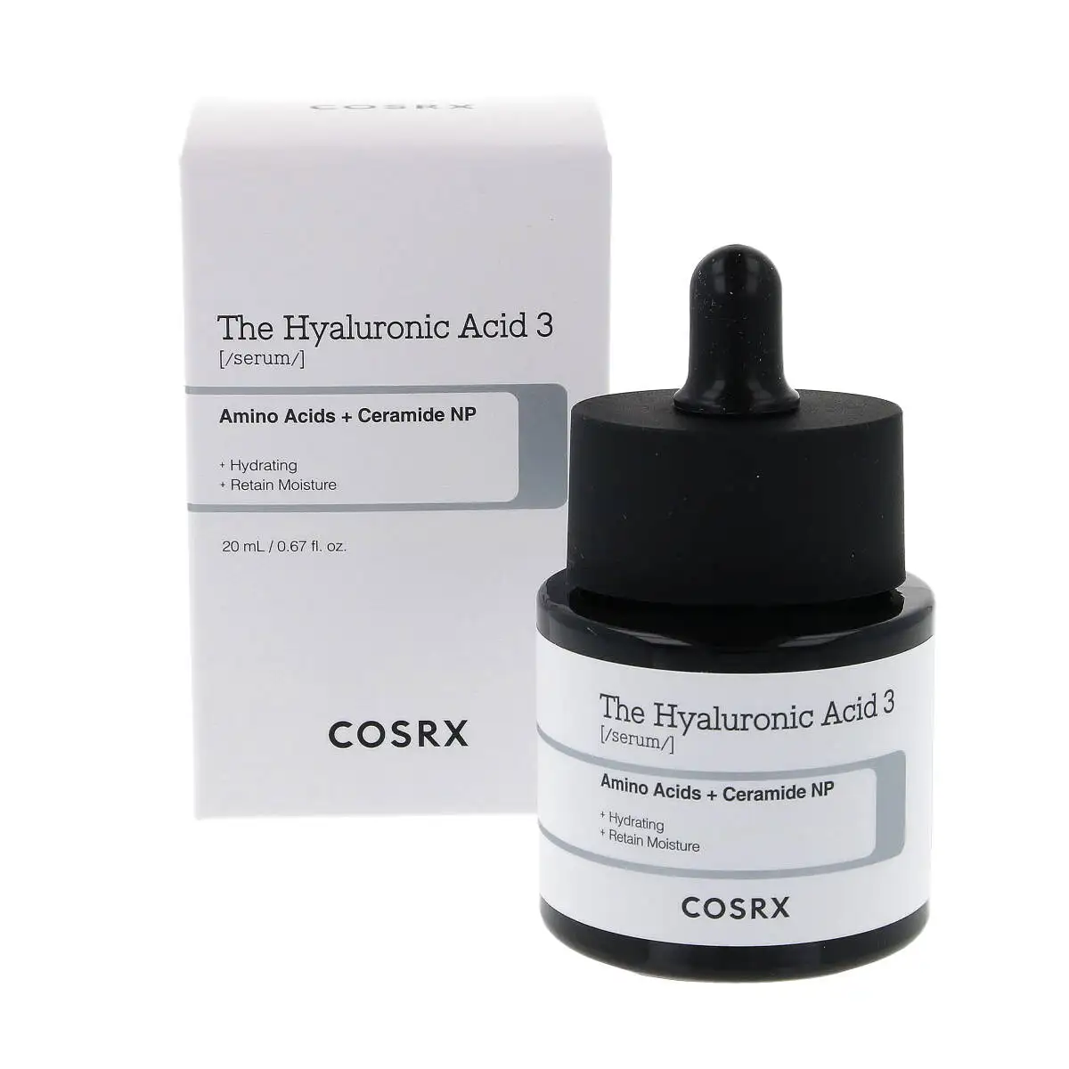 COSRX The Hyaluronic Acid 3 Serum 20 g - Serum do twarzy o działaniu nawilżającym i ujędniającym — 4