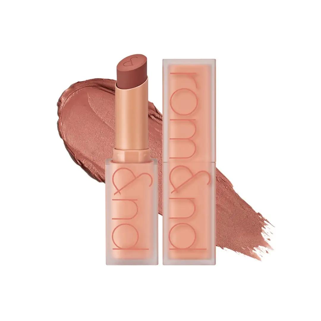 rom&nd Zero Matte Lipstick 21 Smoked Beige 3 g - beżowa matowa pomadka do ust