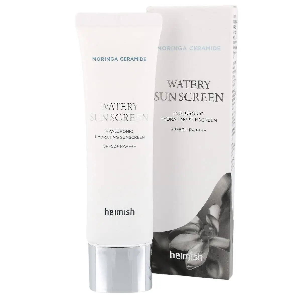 HEIMISH Moringa Ceramide Watery Sunscreen 50 ml - nawilżający krem z filtrem