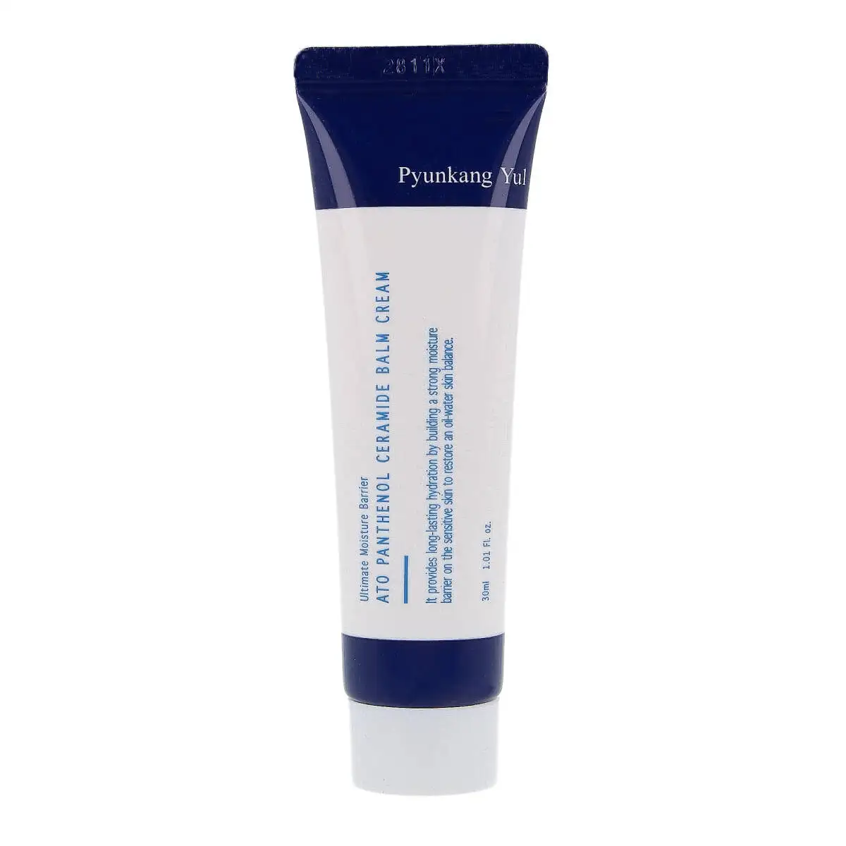 Pyunkang yul ATO Panthenol Ceramide Balm Cream 30 ml - Ochronny krem do twarzy — 3