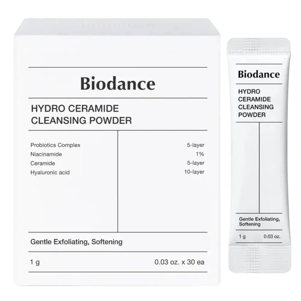 BIODANCE Hydro Ceramide Cleansing Powder, 30szt (30 g) - delikatny puder oczyszczający