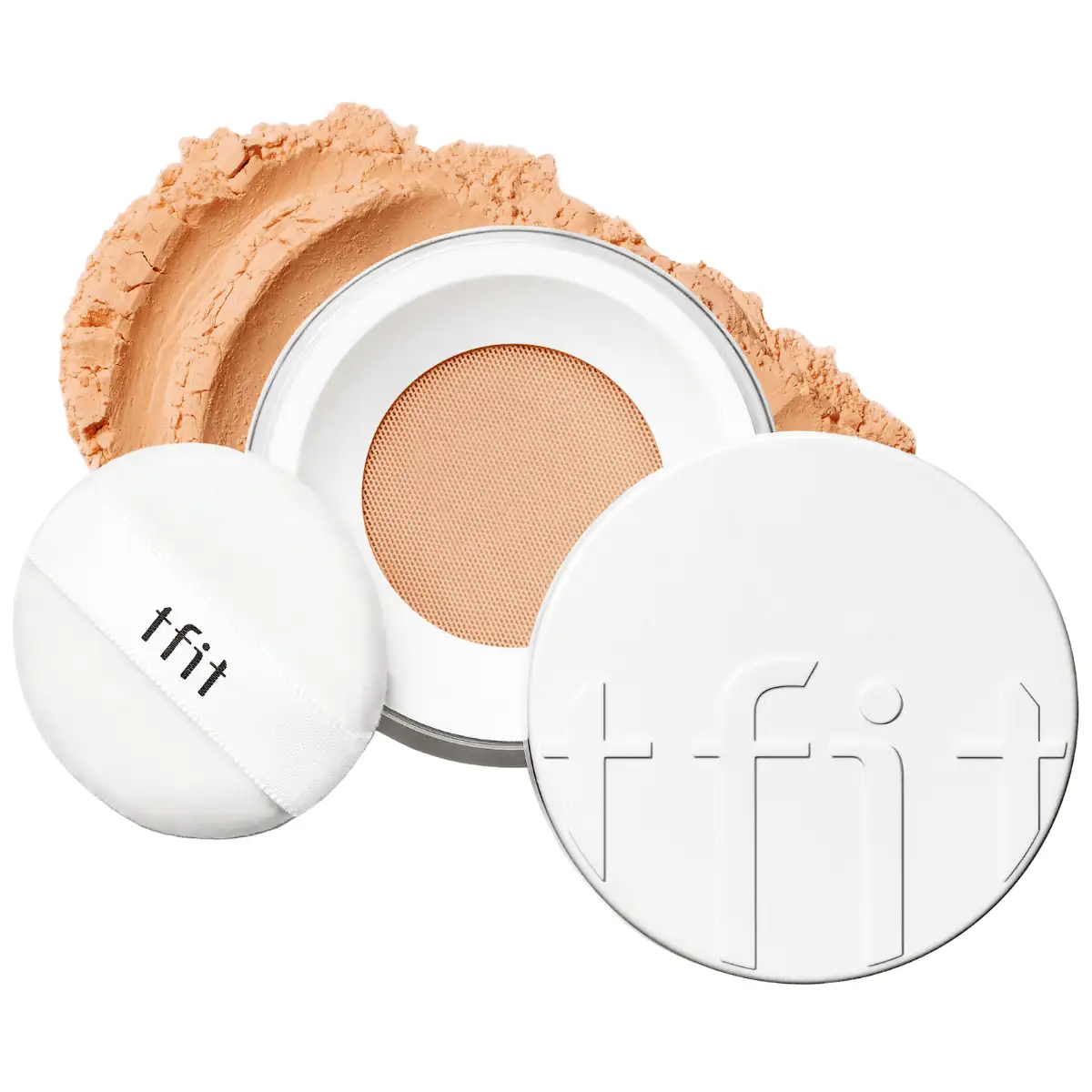 TFIT - TRANSLUCENT SET FINISHING POWDER 2.2 DARK BEIGE, 7G puder transparentny