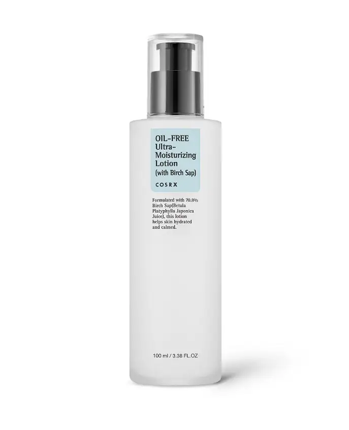 COSRX Oil Free Ultra Moisturizing Lotion 100 ml - Emulsja do twarzy o działaniu nawilżającym — 4