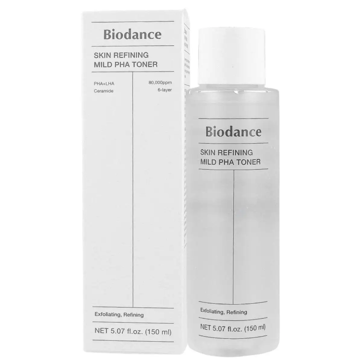 Biodance Skin Refining Mild PHA Toner, 150 ml - tonik eksfoliujący