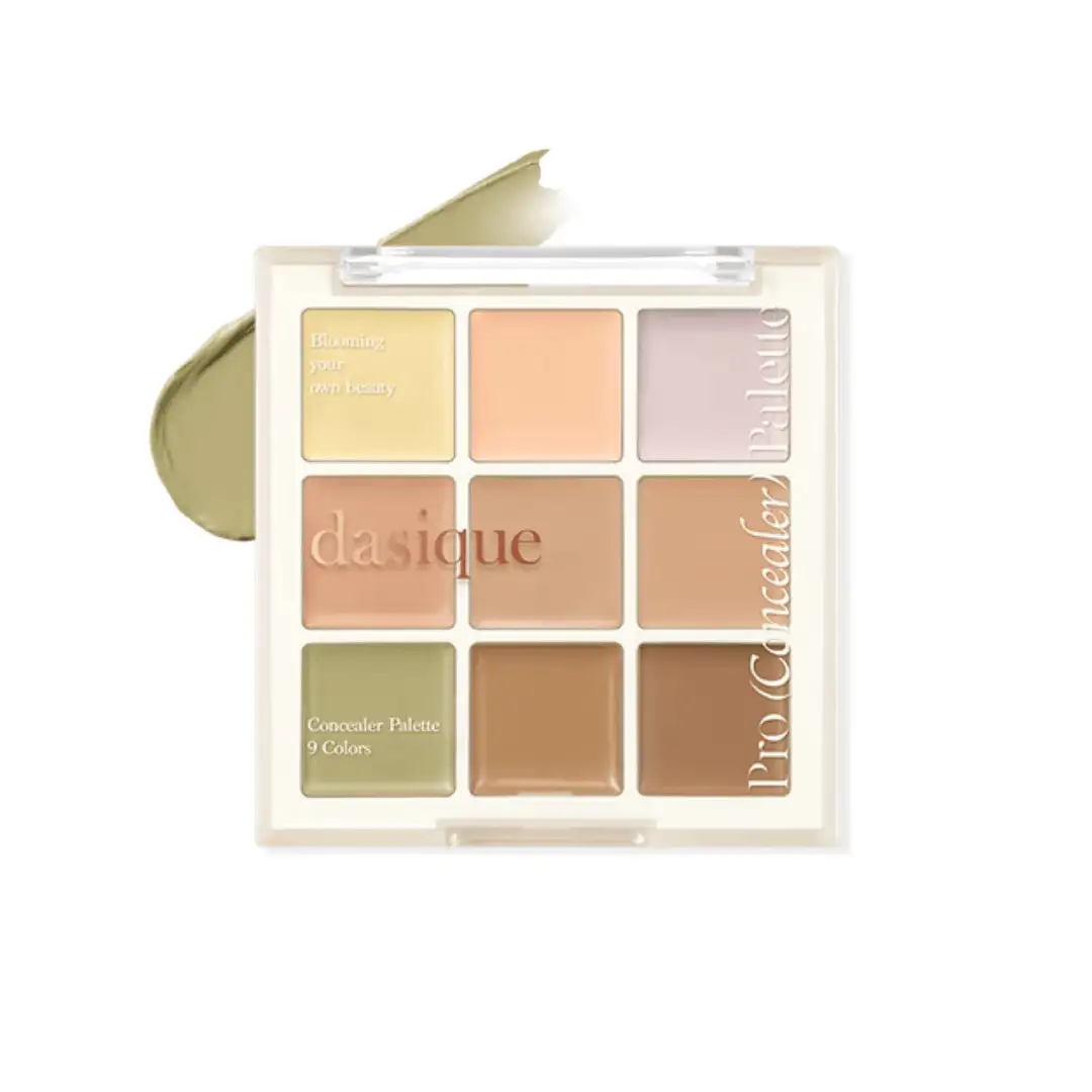 Dasique Pro Concealer Palette #02 Medium Cover 9 g - paleta 9 korektorów do twarzy
