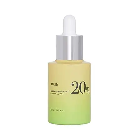 ANUA GREEN LEMON VITAMIN C BLEMISH SERUM 20 ml - Rozjaśniające serum do twarzy z witaminą C
