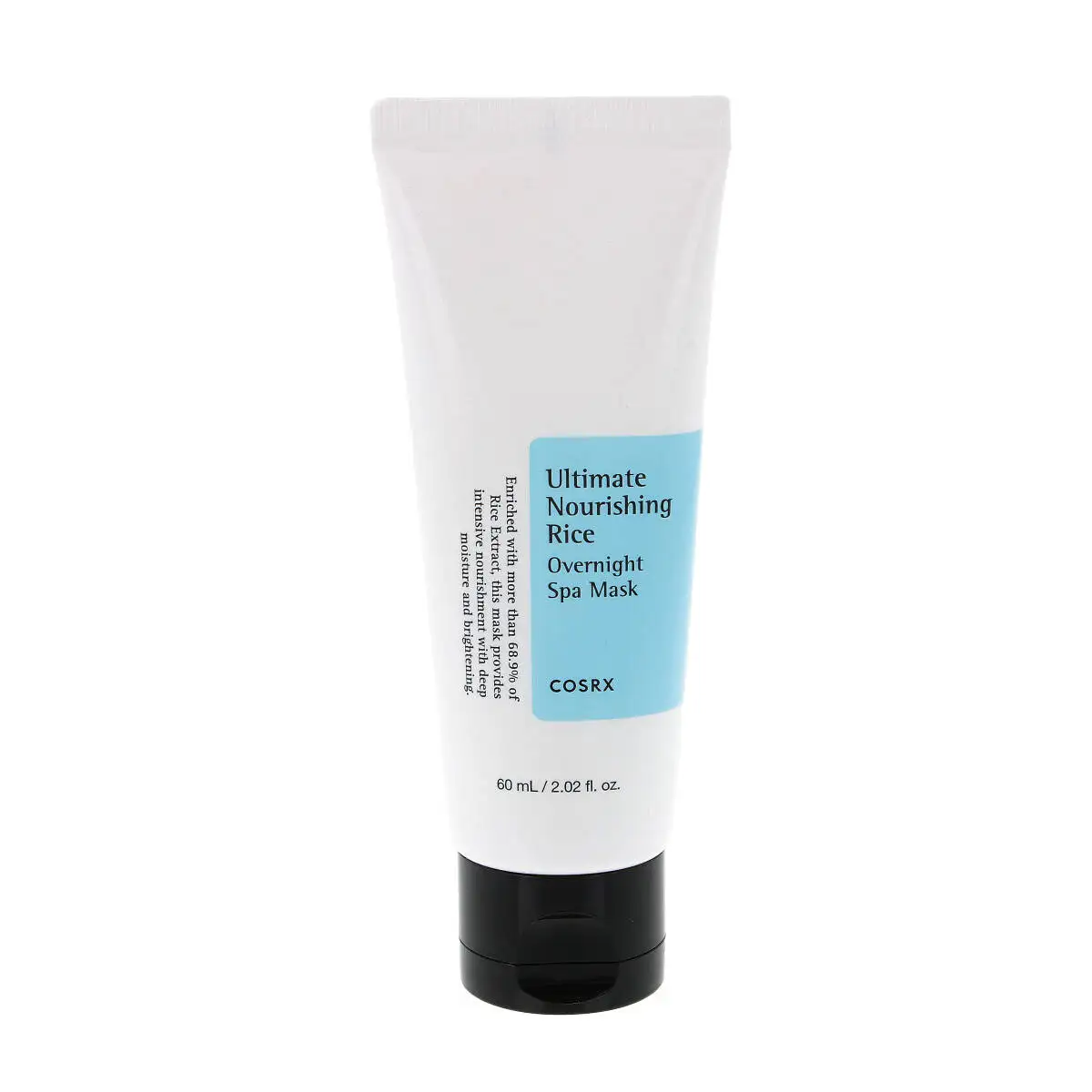 COSRX Ultimate Nourishing Rice Overnight Spa Mask 60 ml - Nocna maseczka do twarzy o działaniu rozjaśniającym