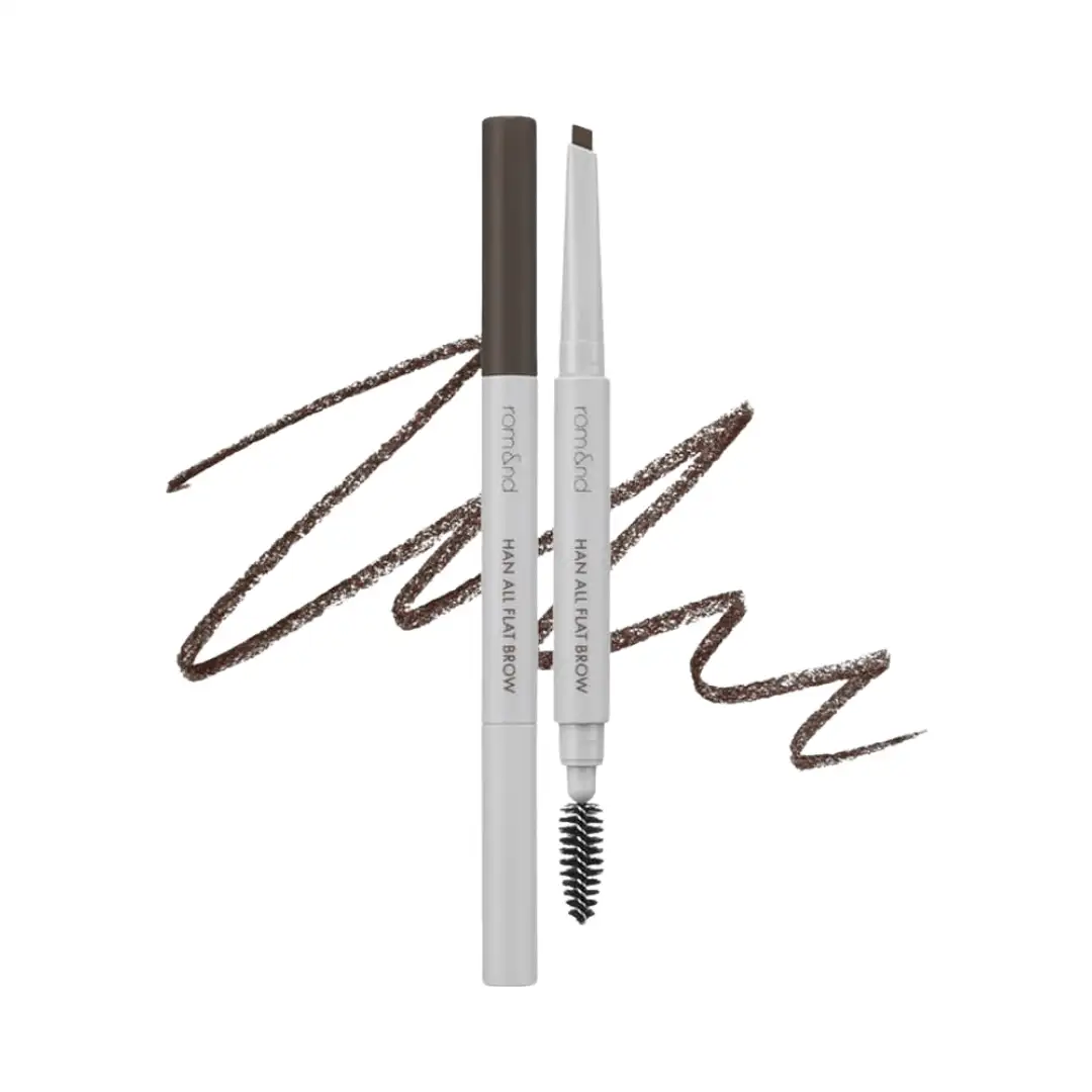 rom&nd Han All Flat Brow C2 Grace Taupe 0.17 g - kredka do brwi, chłodnym szaro-beżowy